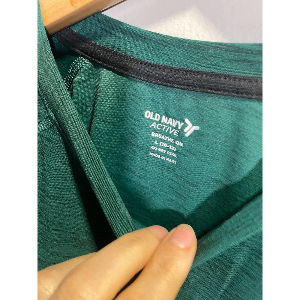 Old Navy Russell Champion Active Shirts Kids L 10-12 Multi Performance Sporty